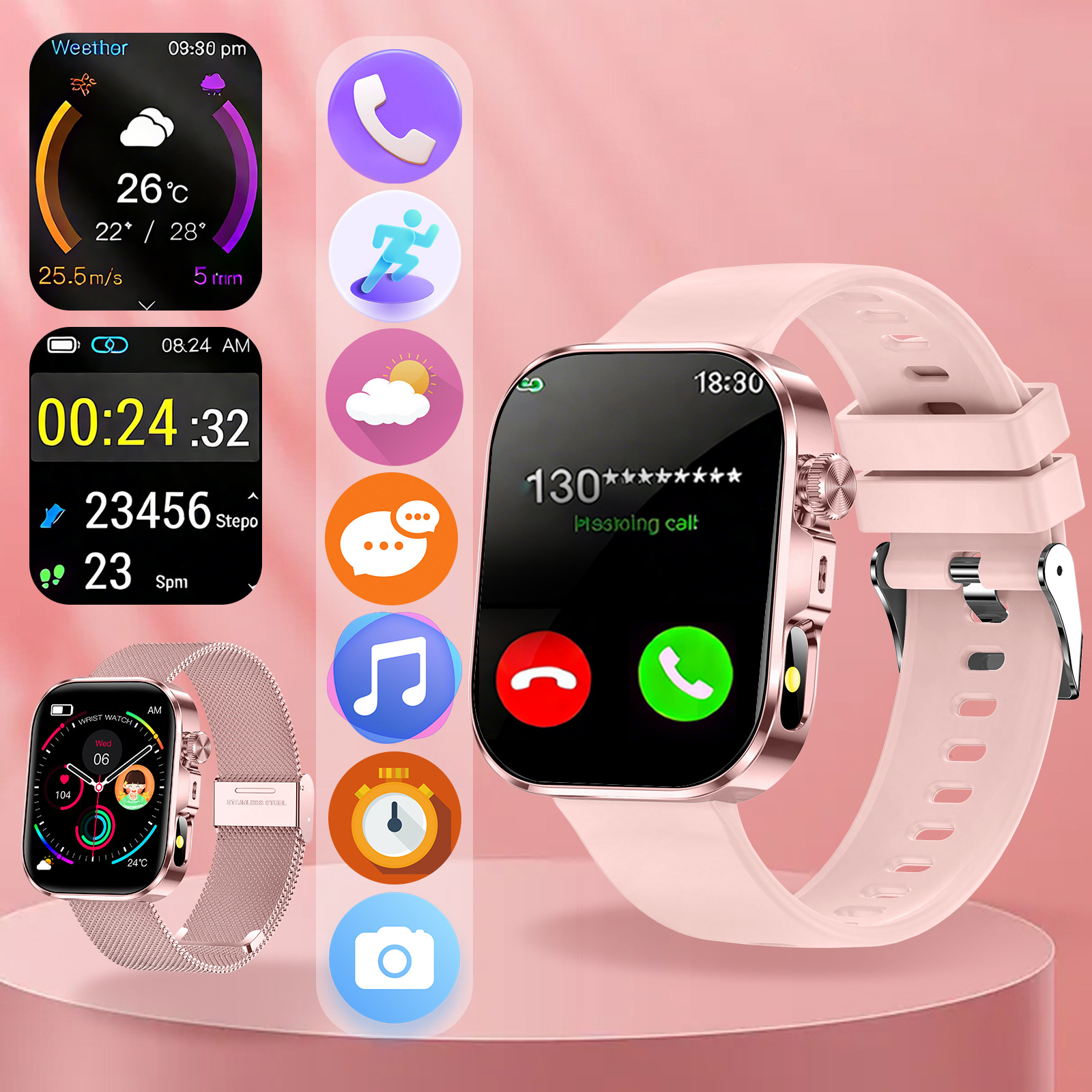 Multifunctional Fitness Smartband With Music Control photo 4