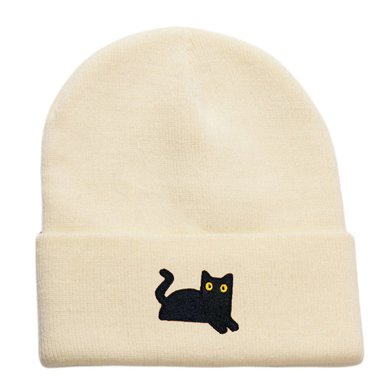 All-match Cute Cat Wool Hat photo 4