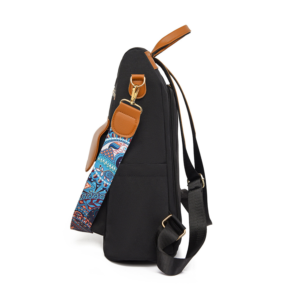 Embroidered Women's Anti-Theft Backpack photo 4