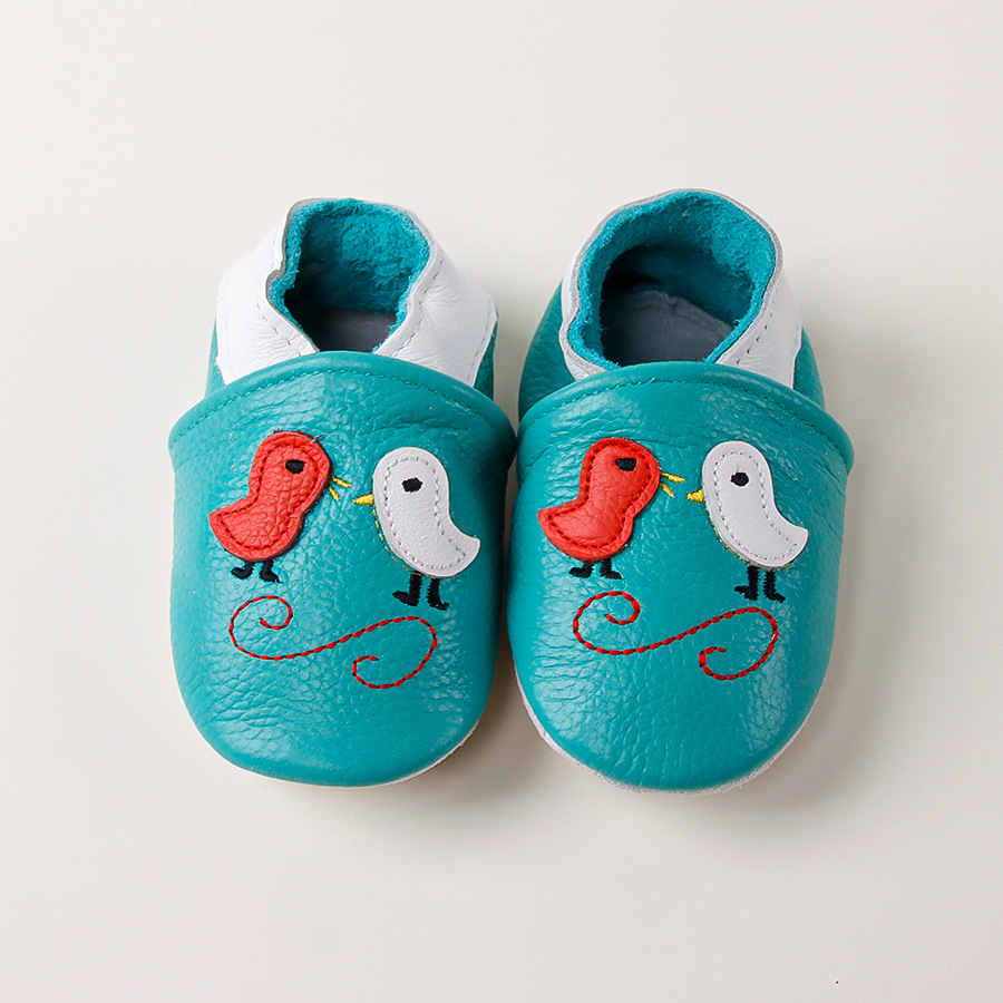 Childrens And Babies Genuine Leather First-walking Shoes photo 2