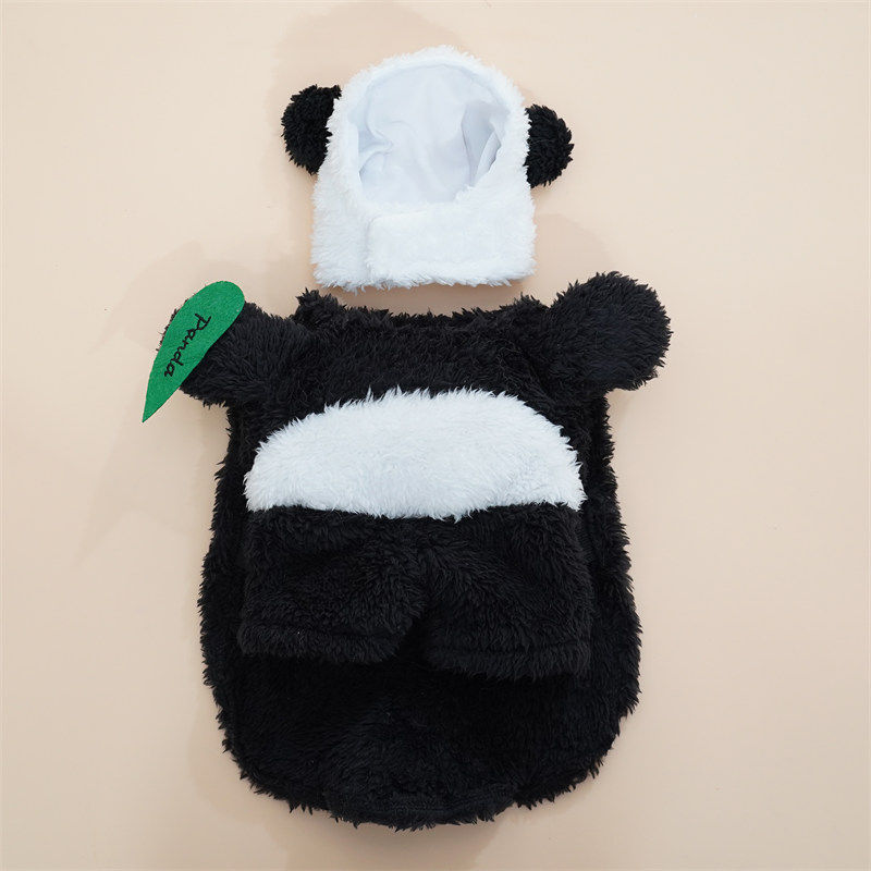 Pet Panda Standing Transformation Costume For Small And Medium-sized Dogs photo 4