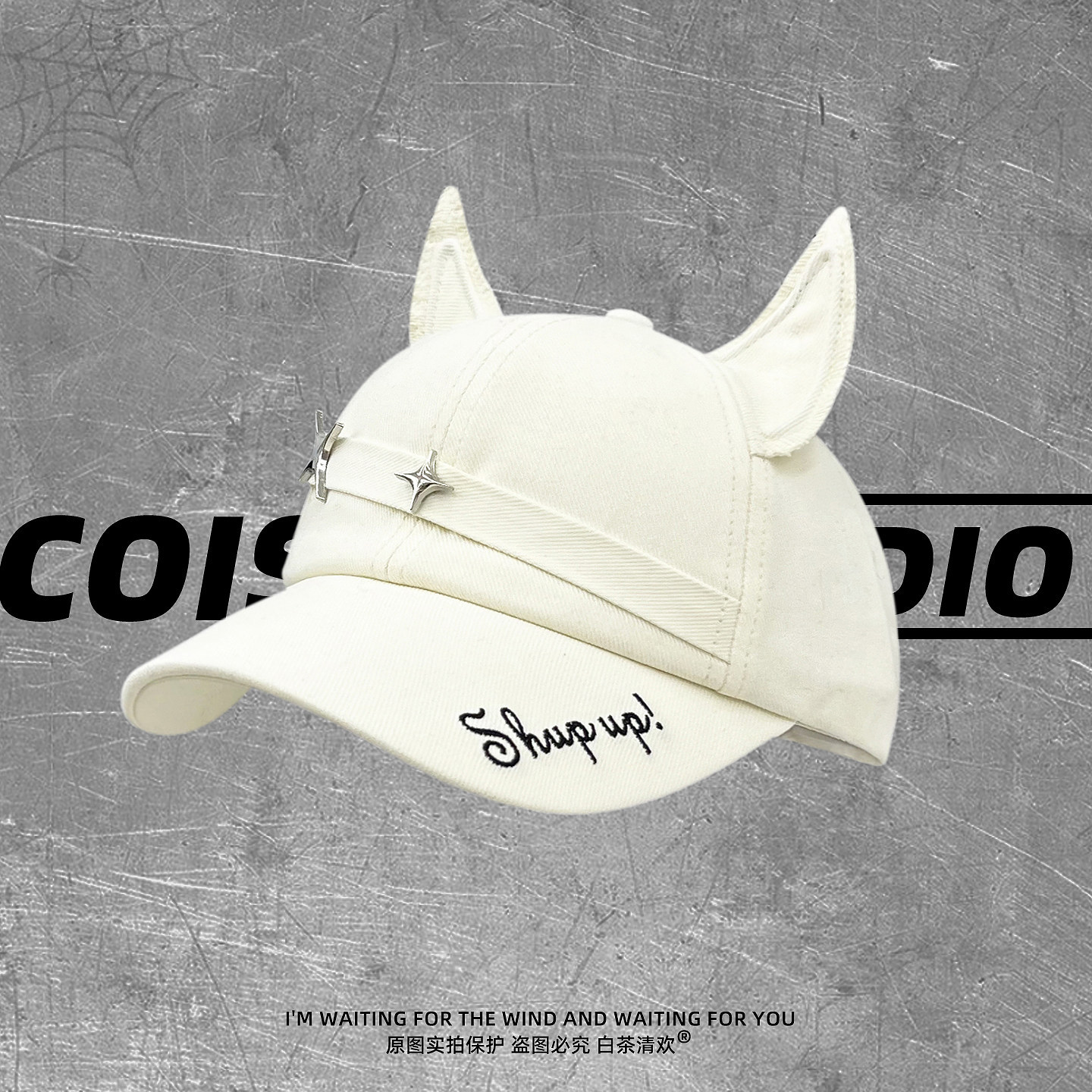 New Fox-ear Color-block Baseball Cap photo 5