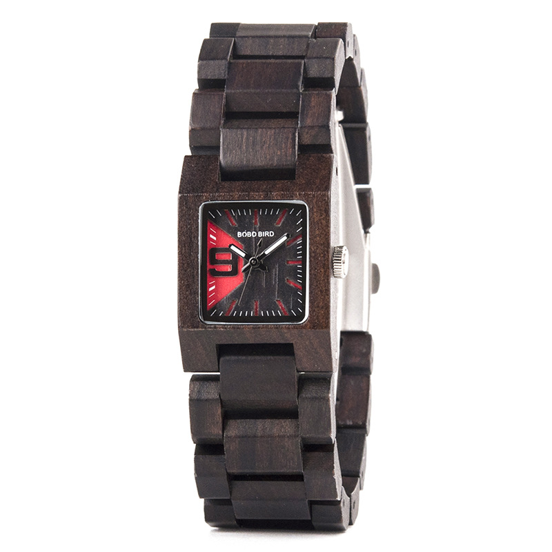 S02 Wooden Decoration Quartz Watch photo 2