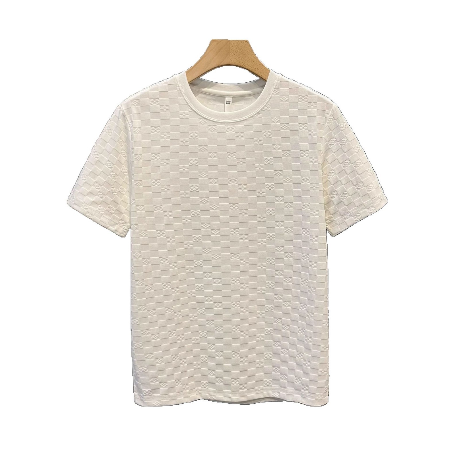 Streetwear Letter-print Short-sleeve Mens Slim-fit EuropeanAmerican Style photo 5