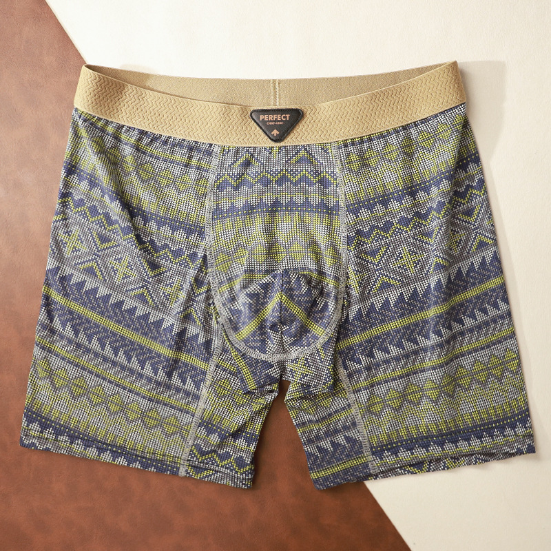 Retro Ethnic Style Men's Athletic Boxer Briefs photo 4