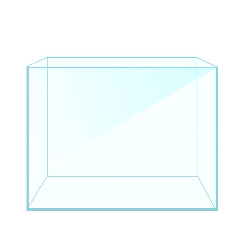 Super White Glass Fish Tank Household Desk photo 7
