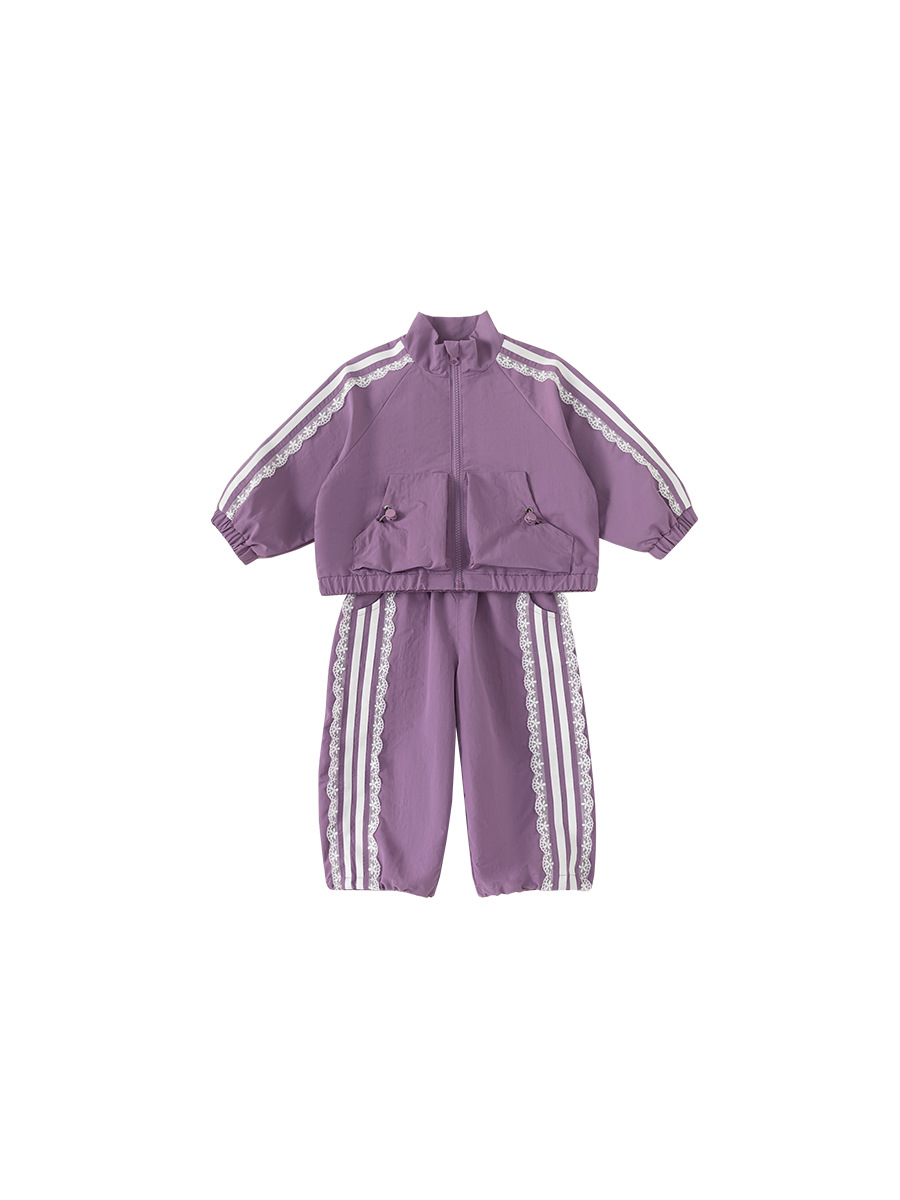 Kids' Girls' Sports And Casual Two-Piece Outfit photo 6