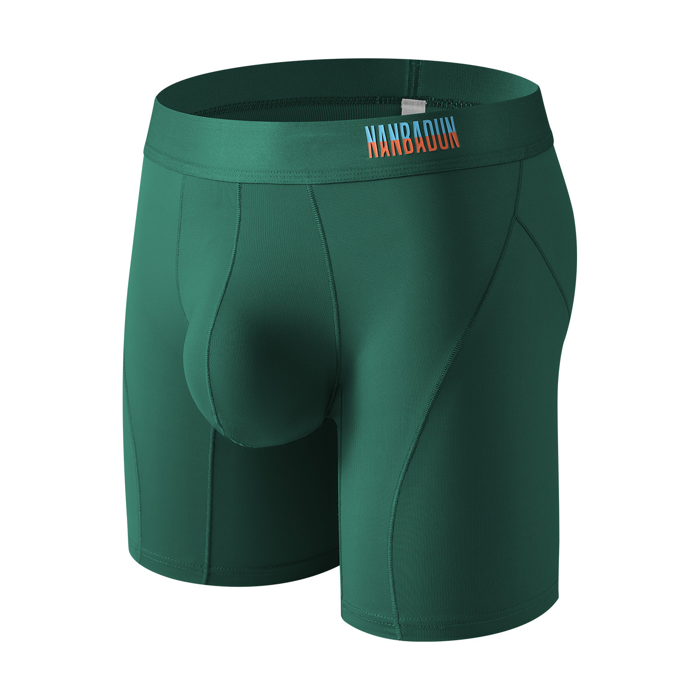 Breathable Mid-rise Sports Boxer Briefs Chafe-resistant photo 3