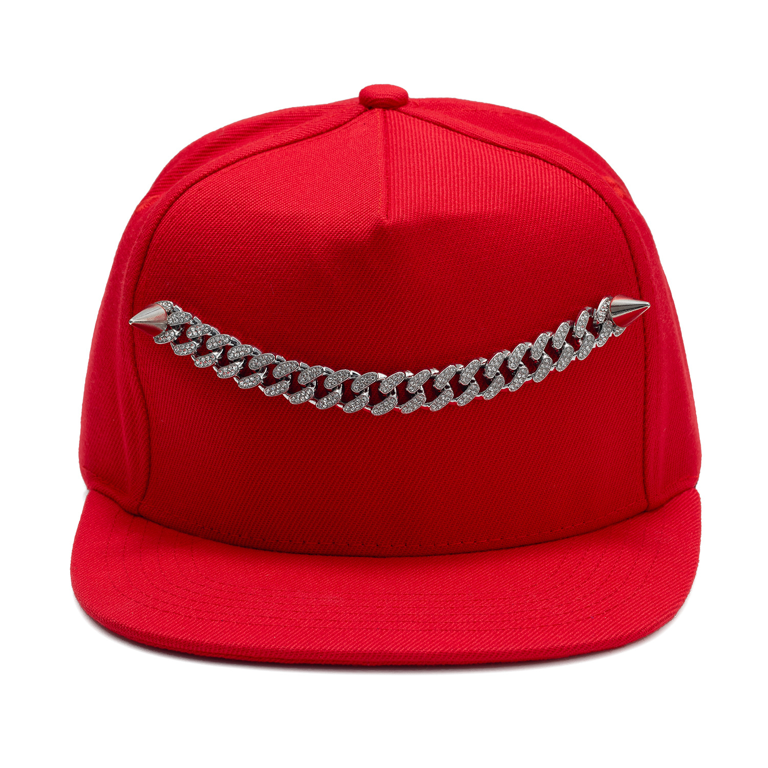Women's Rivet Cuban Chain Hip-hop Hat photo 5