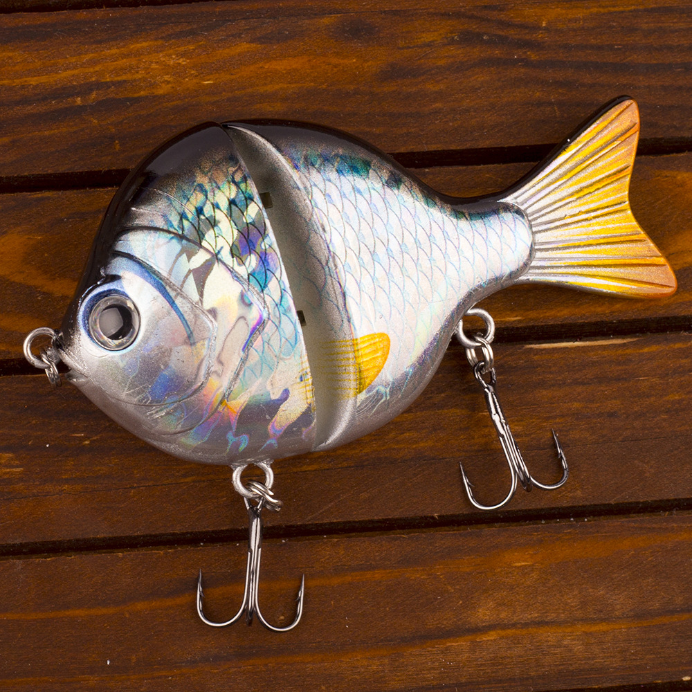 Multi Segment Sunfish Lure Bass Bait photo 6