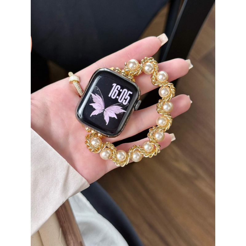 Elastic Pearl Watch Strap photo 3