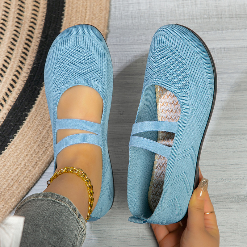 Children's Fly Woven Mesh Leisure Pumps photo 5