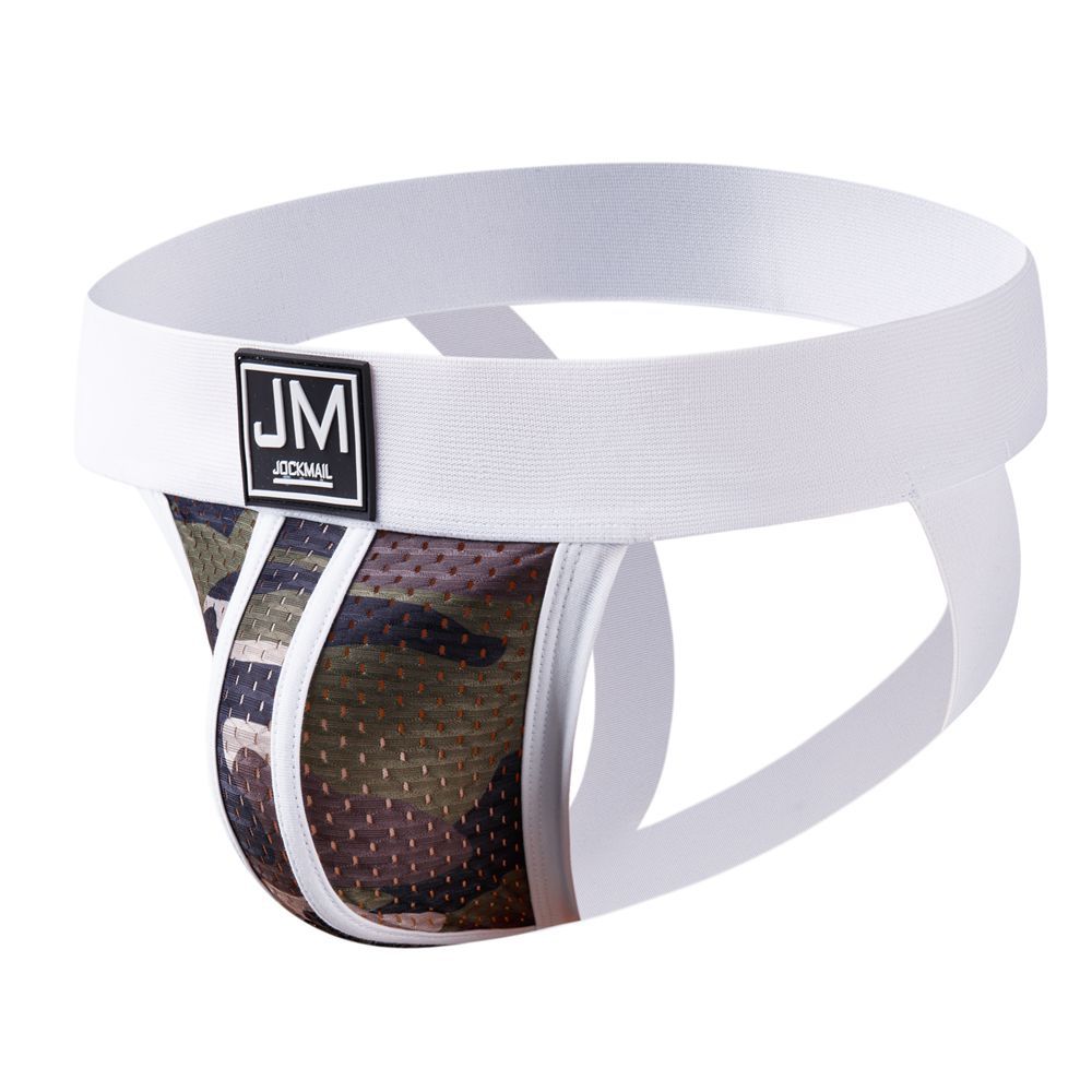 Mens Camo Mesh Thong Underwear photo 2