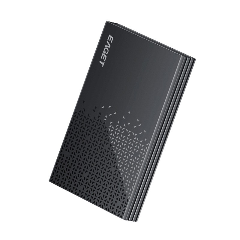 Portable Hard Drive Backup Storage High-speed Shock-resistant Black photo 3
