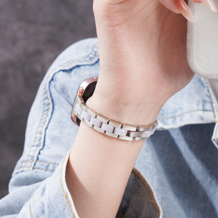 Three-bead Resin Strap Womens Metal Model photo 6