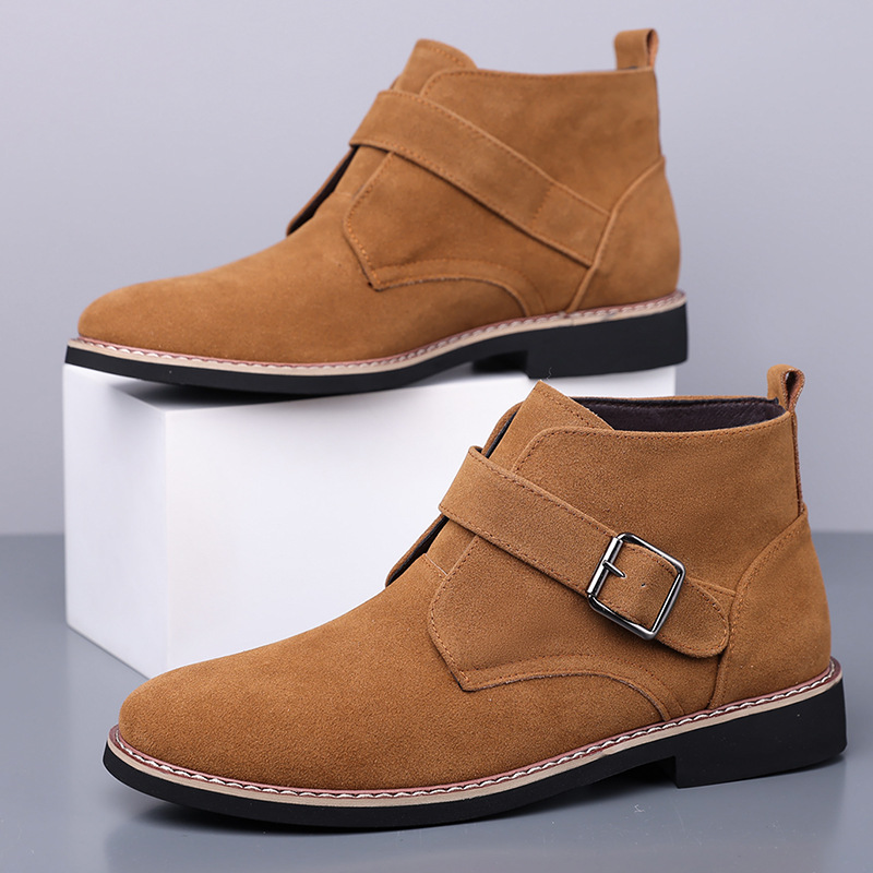 High-top Slip-on Dress Casual Shoes For Fallwinter photo 2