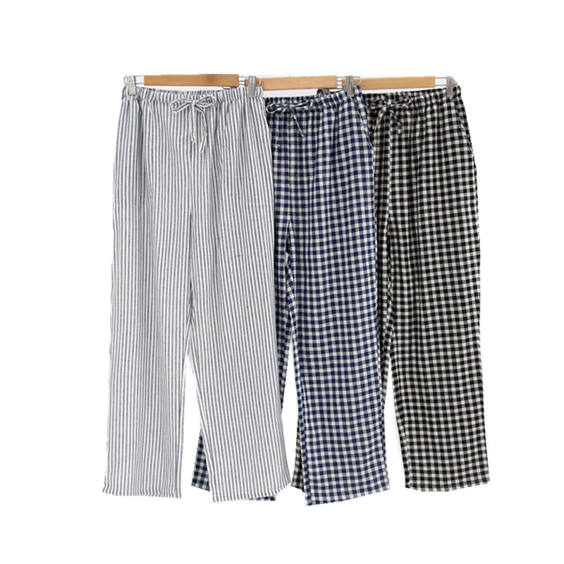 Cotton Springsummerautumn Pajama Pants Cotton Loungewear Pants photo 5