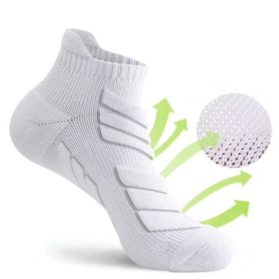 Professional Sports Non-slip Breathable Basketball Running Socks photo 3