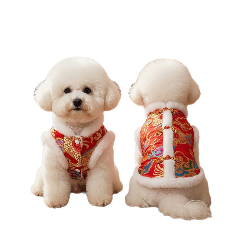 Custom Dog Clothes Thick And Warm Suit photo 2