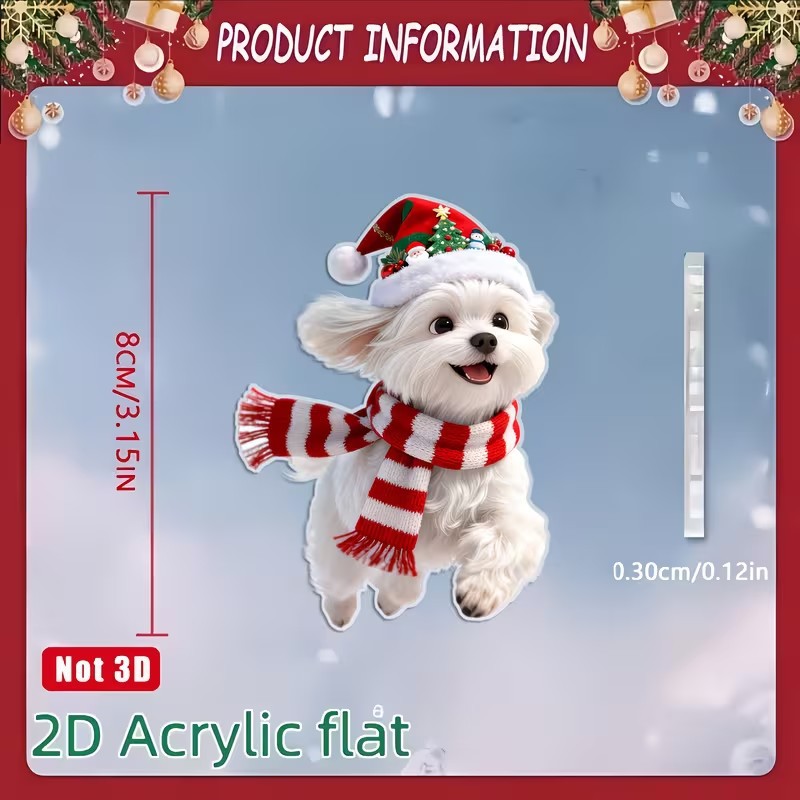 Christmas Ornaments Car Hanging Decorations photo 3