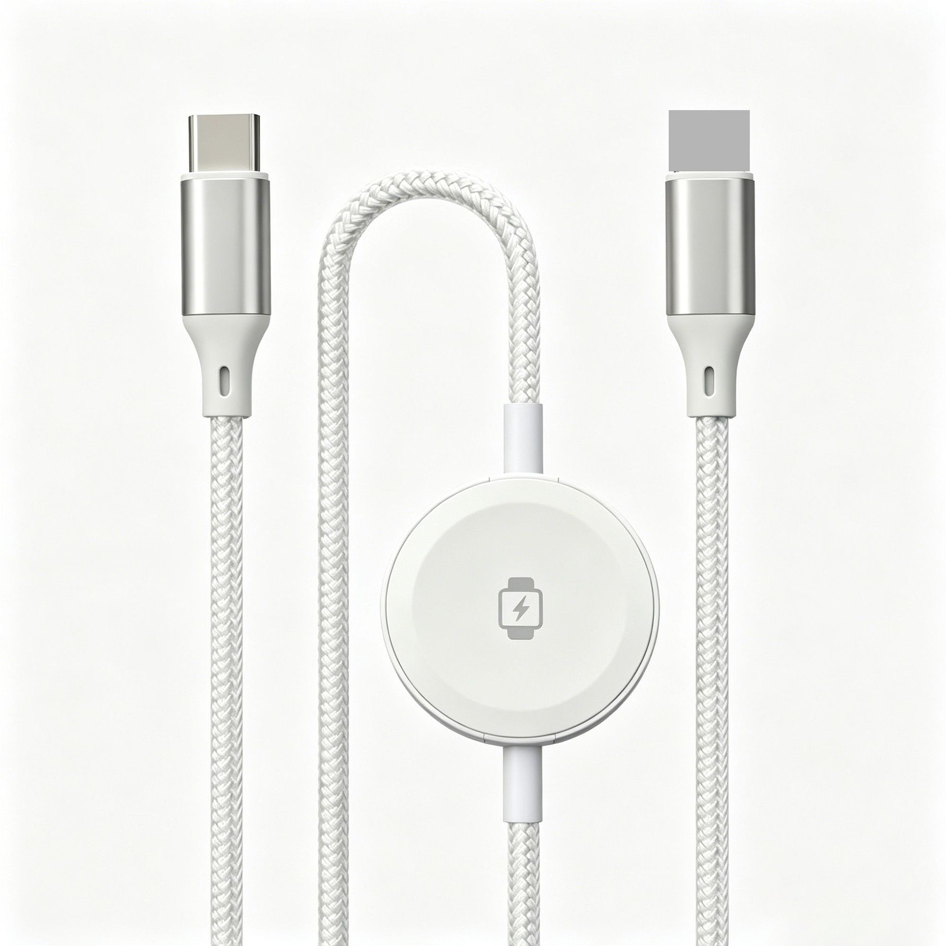 27W 2-in-1 Magnetic Wireless Charging And Data Transfer Cable photo 5