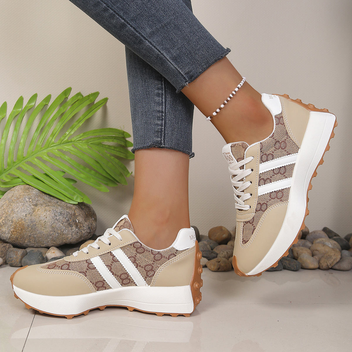 Spring And Summer New Thick Bottom Student Casual Shoes photo 7