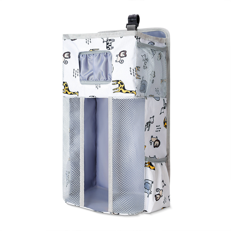 Portable Crib Hanging Bag Multi-functional Crib Storage Organizer photo 2