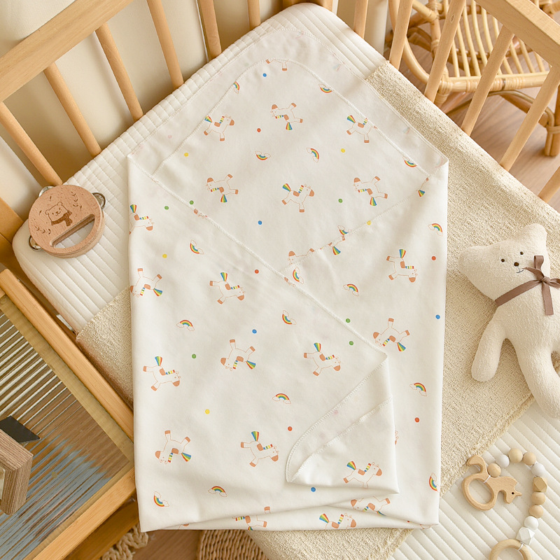 Cotton Baby Swaddle To Prevent The Startle Reflex photo 2
