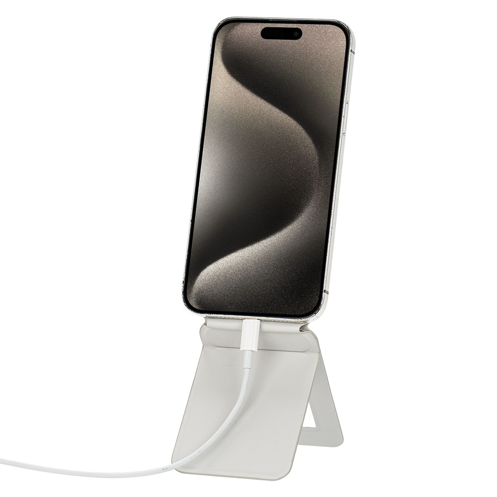 PU Magnetic Card Holder MagSafe Rotating Folding Bracket photo 7
