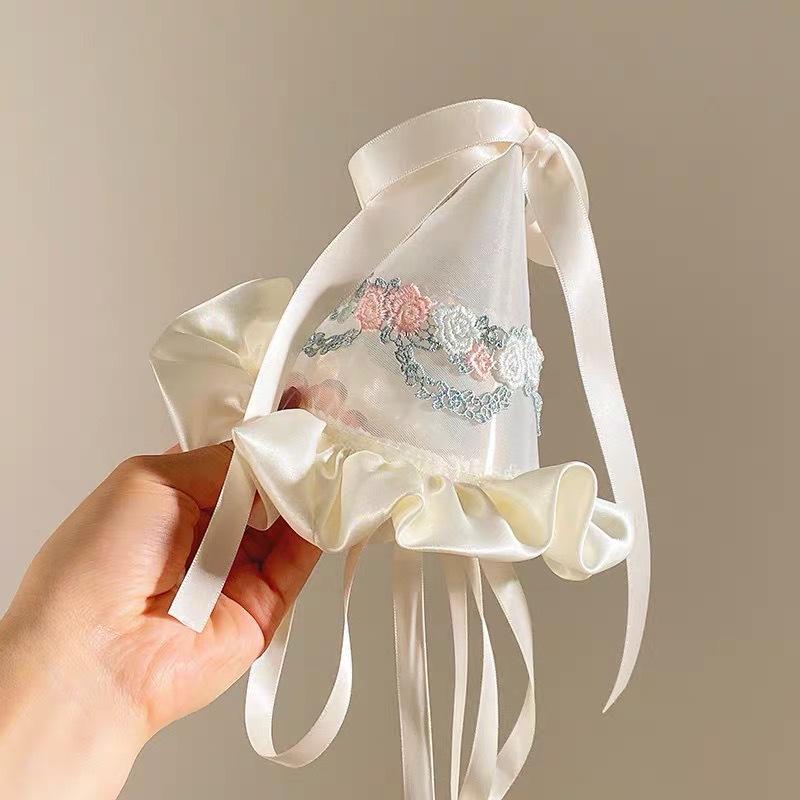 Cherry Cake Style Lace Hair Clip photo 2