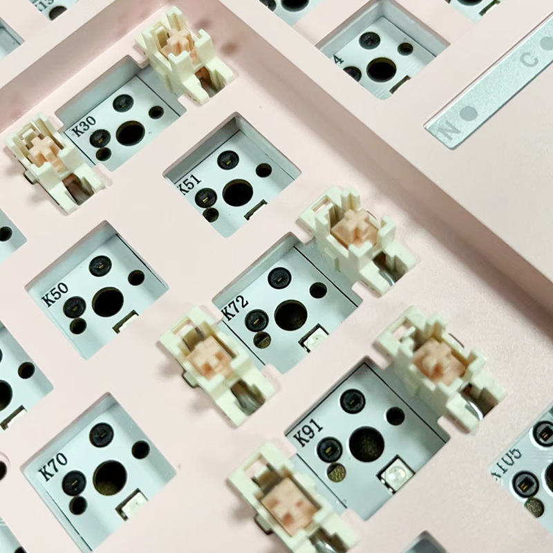 Hot Plug Seat The Third Mock Examination Diy Mechanical Keyboard Kit photo 6