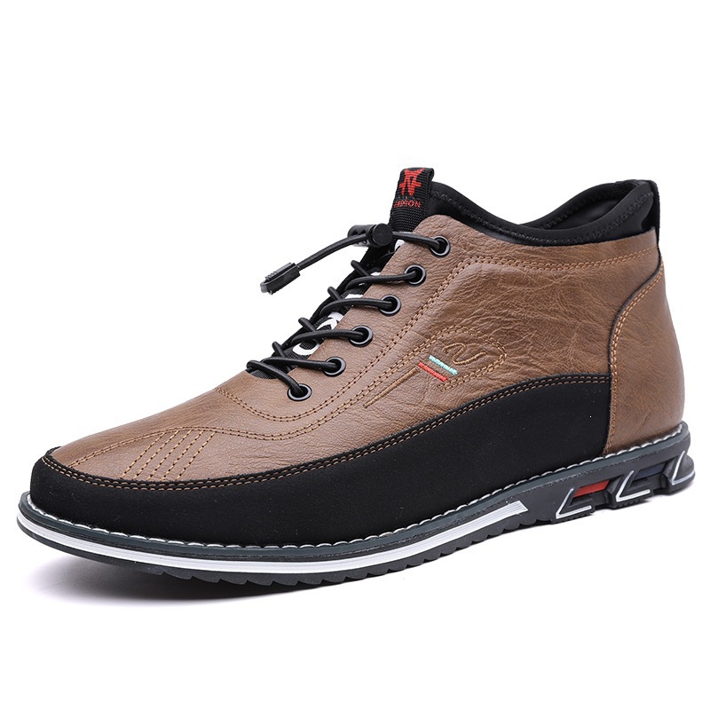 Mens High-top Stylish Mid-calf Boots photo 3