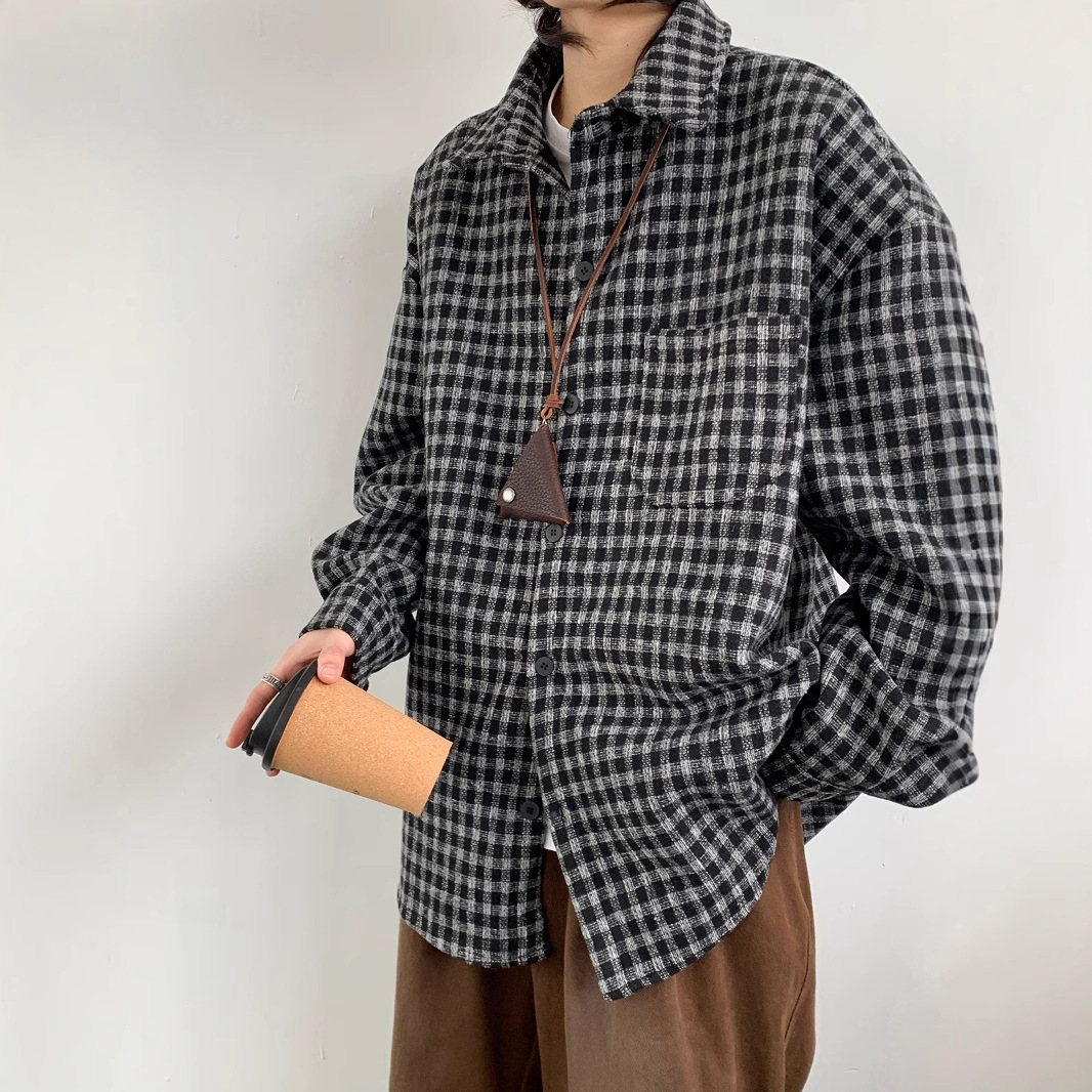 Versatile Retro Loose-Fit Mens Jacket photo 6
