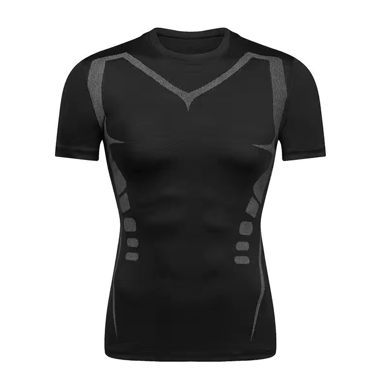 Summer Quick-drying T-shirt Men's Sports Top photo 3