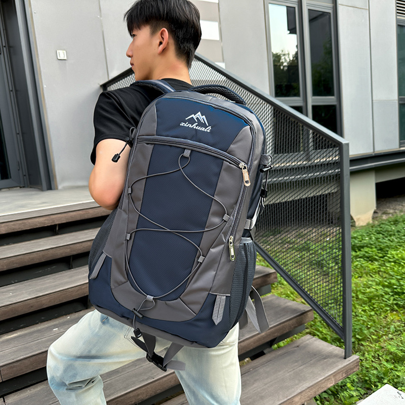 New Trendy Hiking Backpack Large-capacity Cycling Bag photo 4
