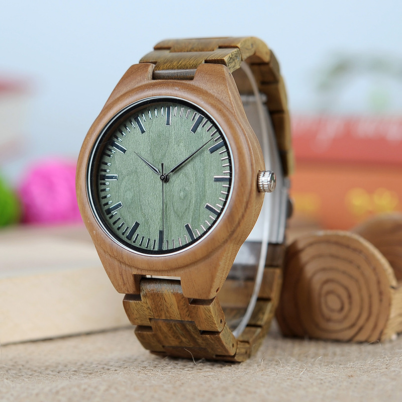 BOBO BIRD G19 Classic Wooden Analog Quartz Watch photo 2