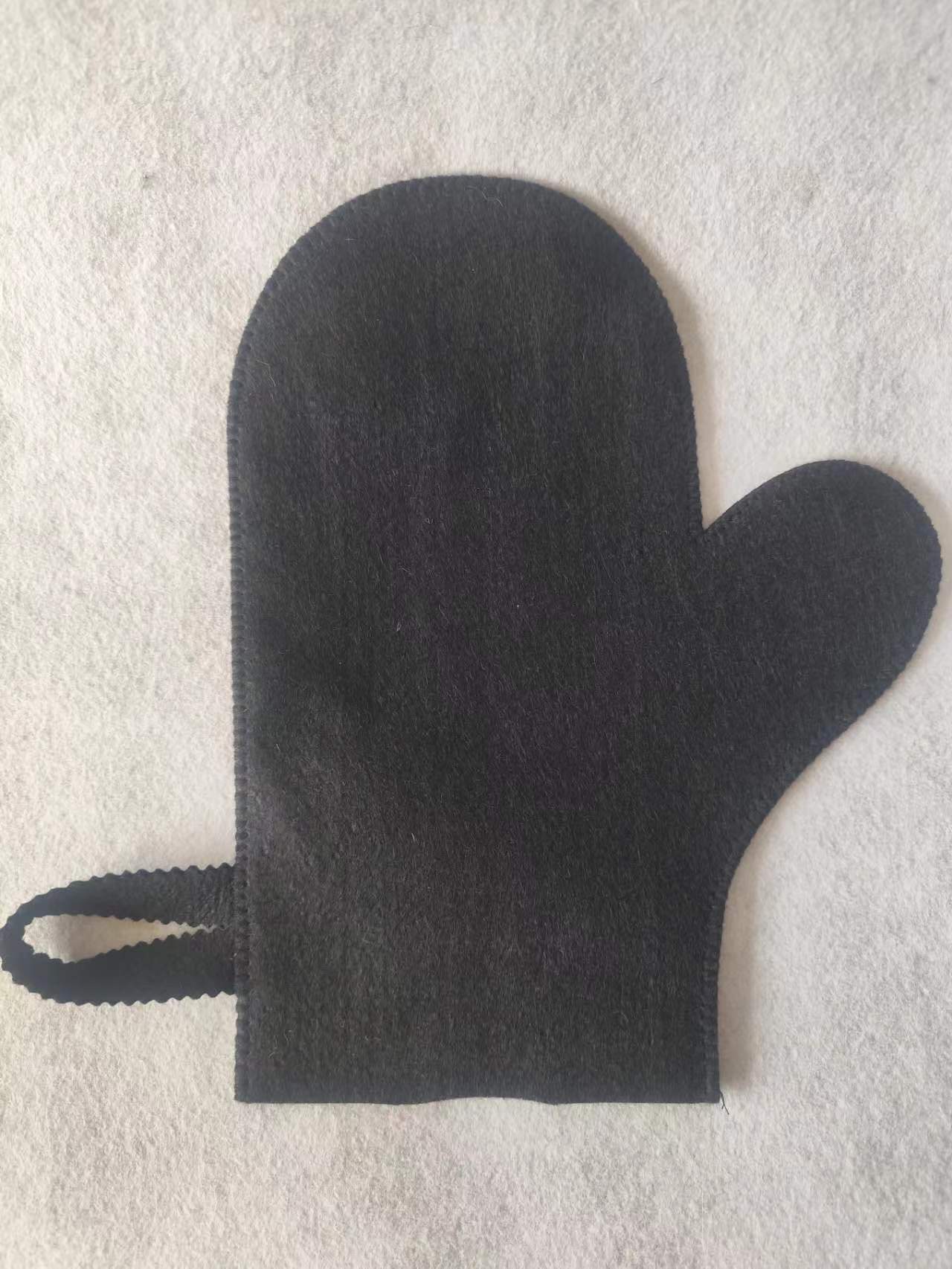 Felt Sauna Gloves Scald-proof And Absorbent Five-finger Gloves photo 5
