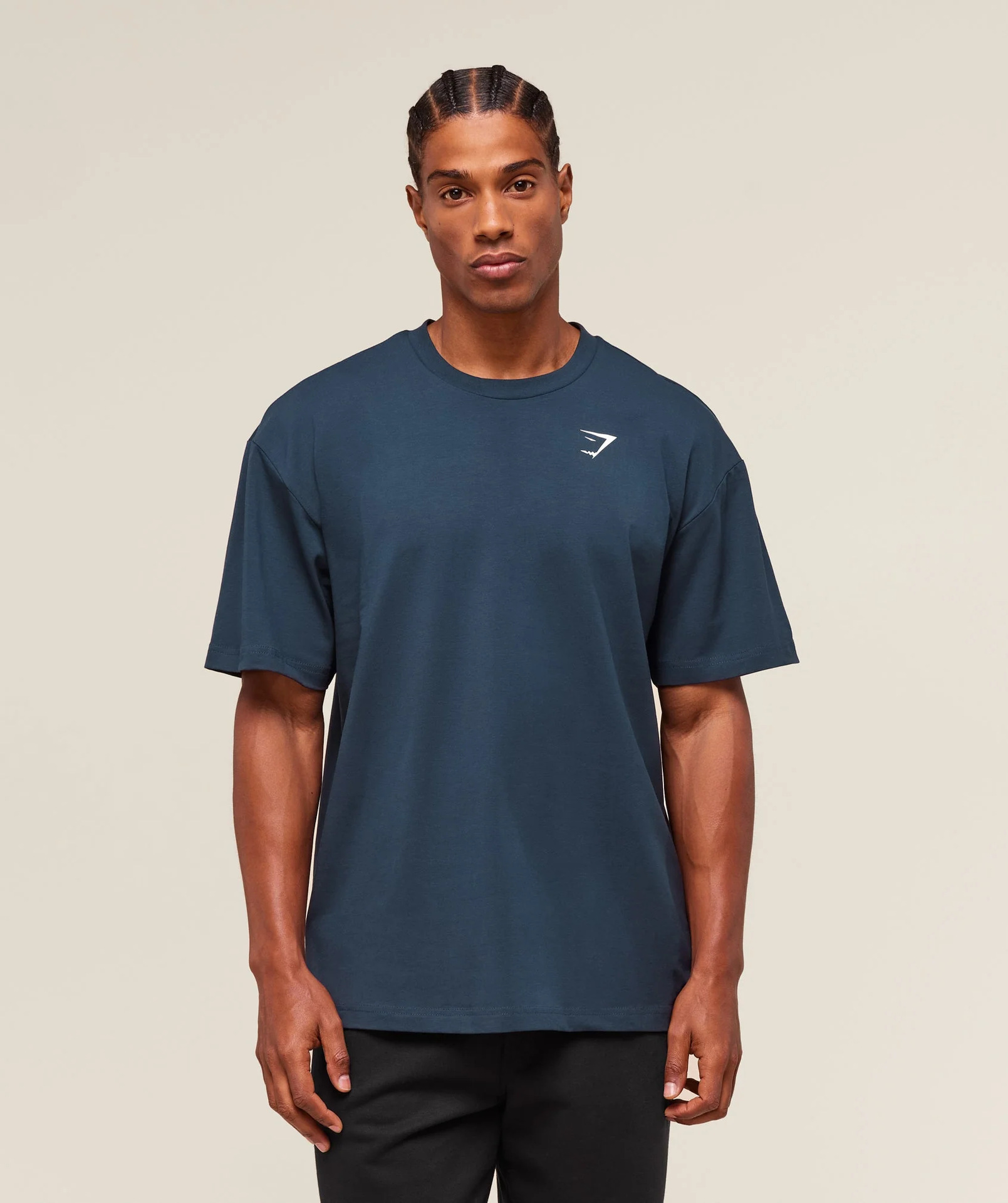 Men's Running Fitness T-Shirt Casual Breathable Loose-Fitting Top photo 8