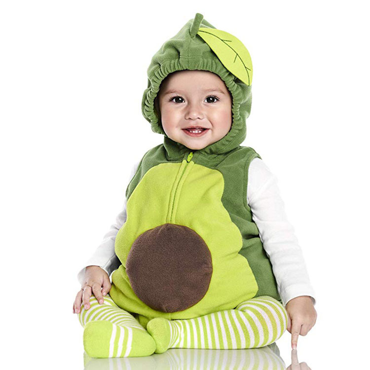 Pumpkin Strawberry And Pineapple Baby Autumnwinter Romper photo 5