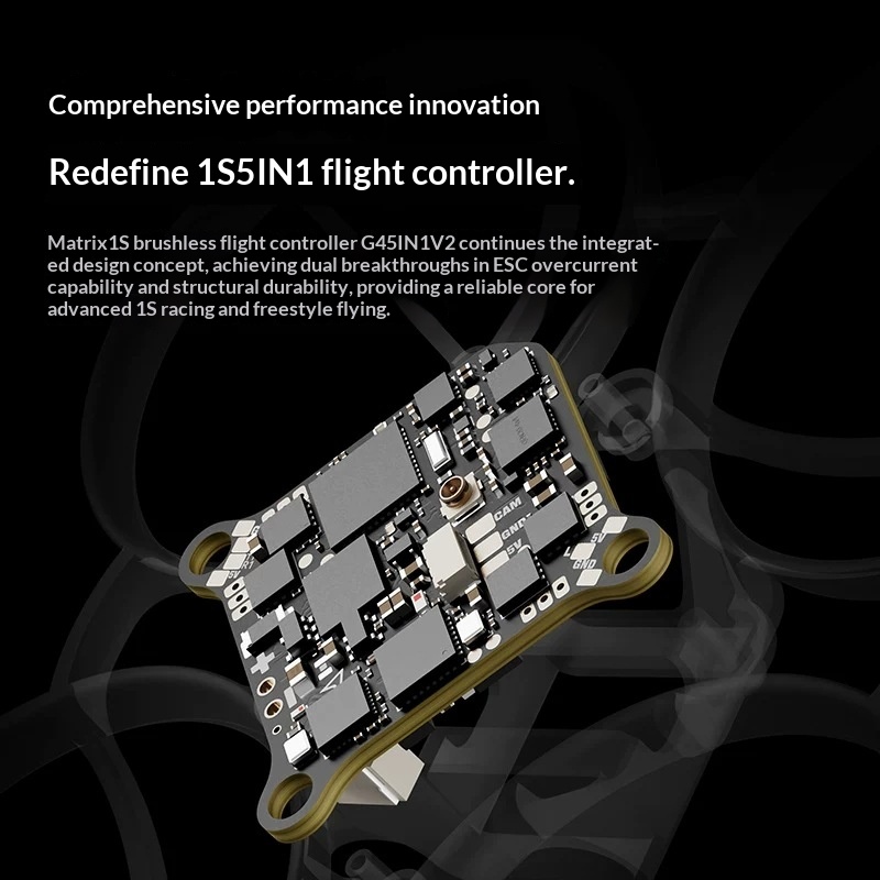 BETAFPV Matrix AIO AllinOne 1S Brushless Flight Controller Five in One photo 3