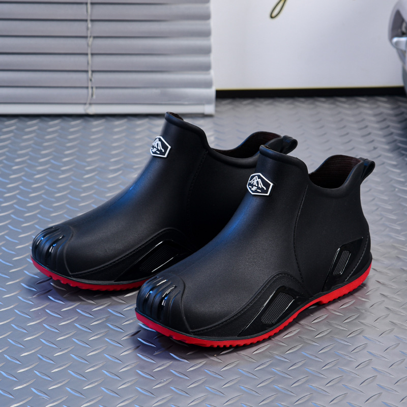 Waterproof Non-slip Thick-soled Rain Boots For Kitchen Work photo 8