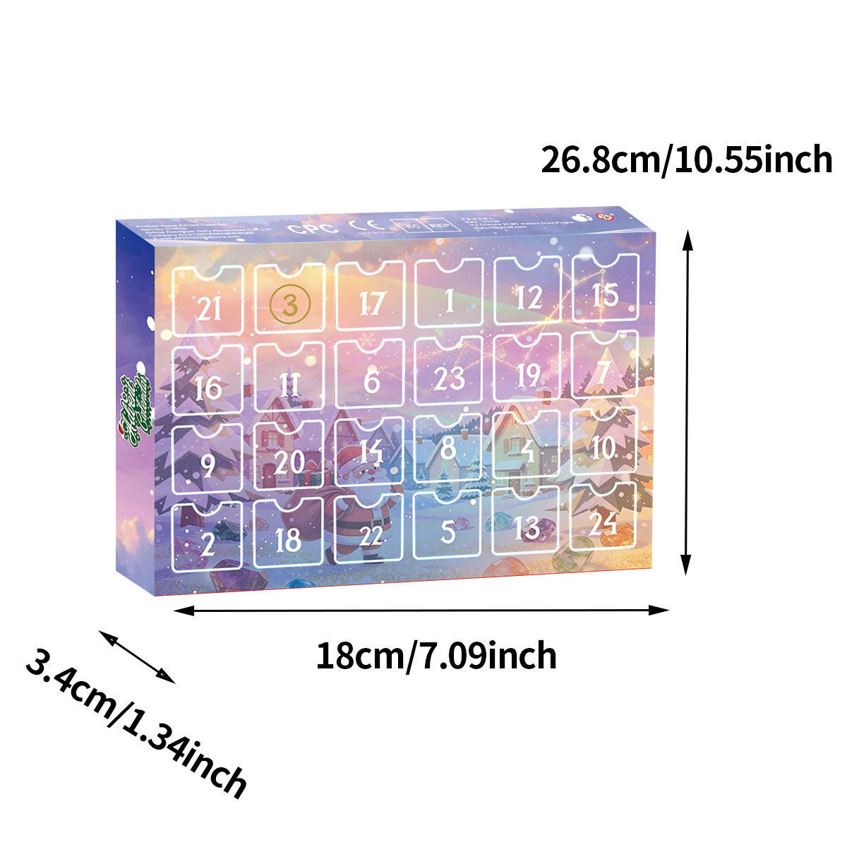 Christmas Advent Calendar Gem Blind Box photo 4