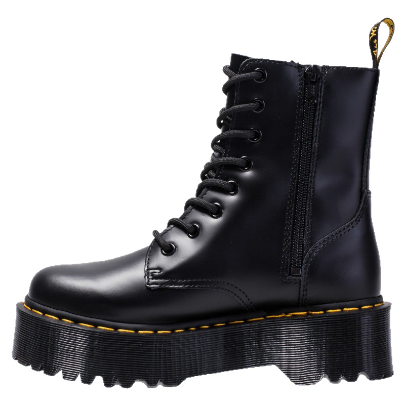 British-style Womens Ankle Boots With Side Zippers photo 6