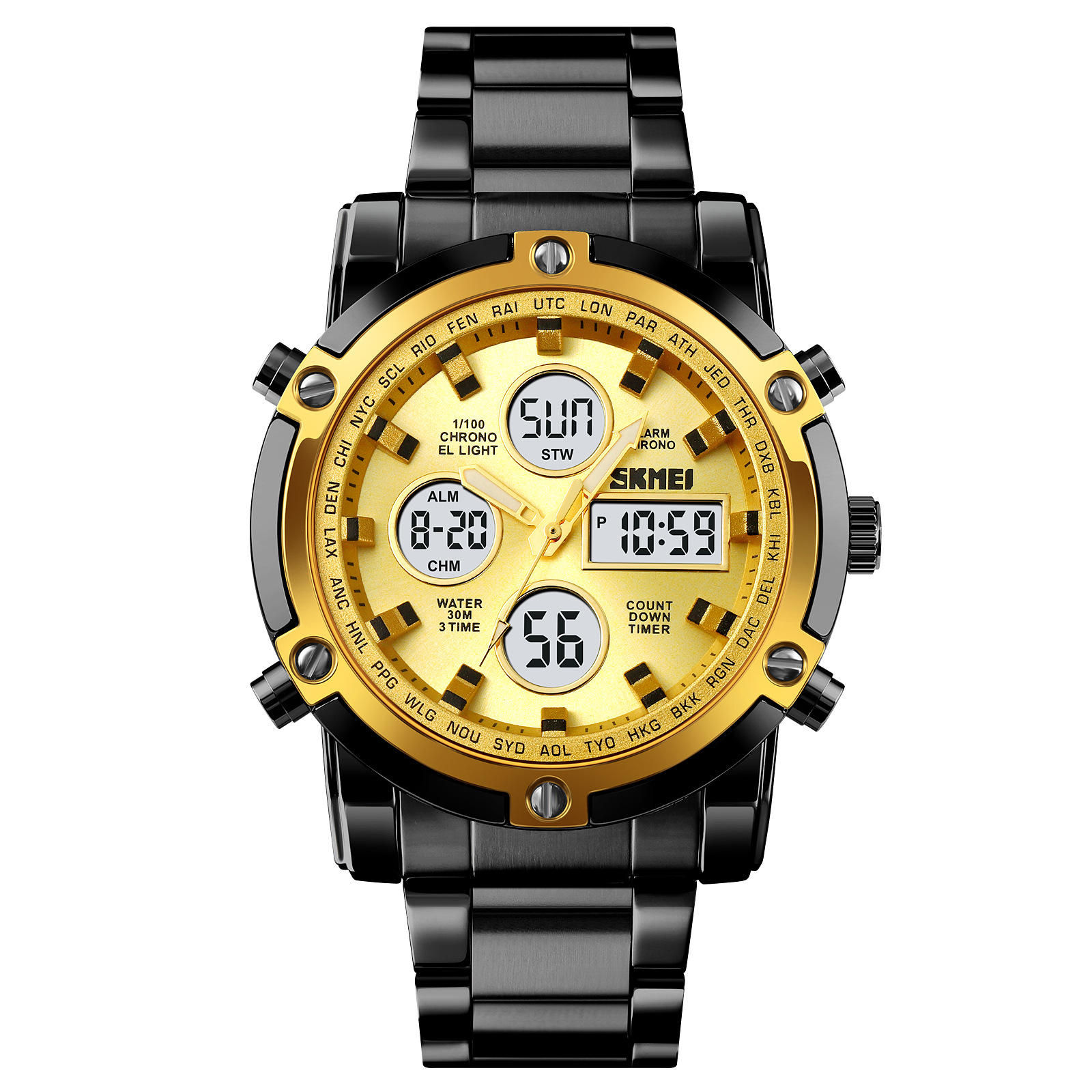 Fashionable And Stylish Steel-band Mens Watch photo 5