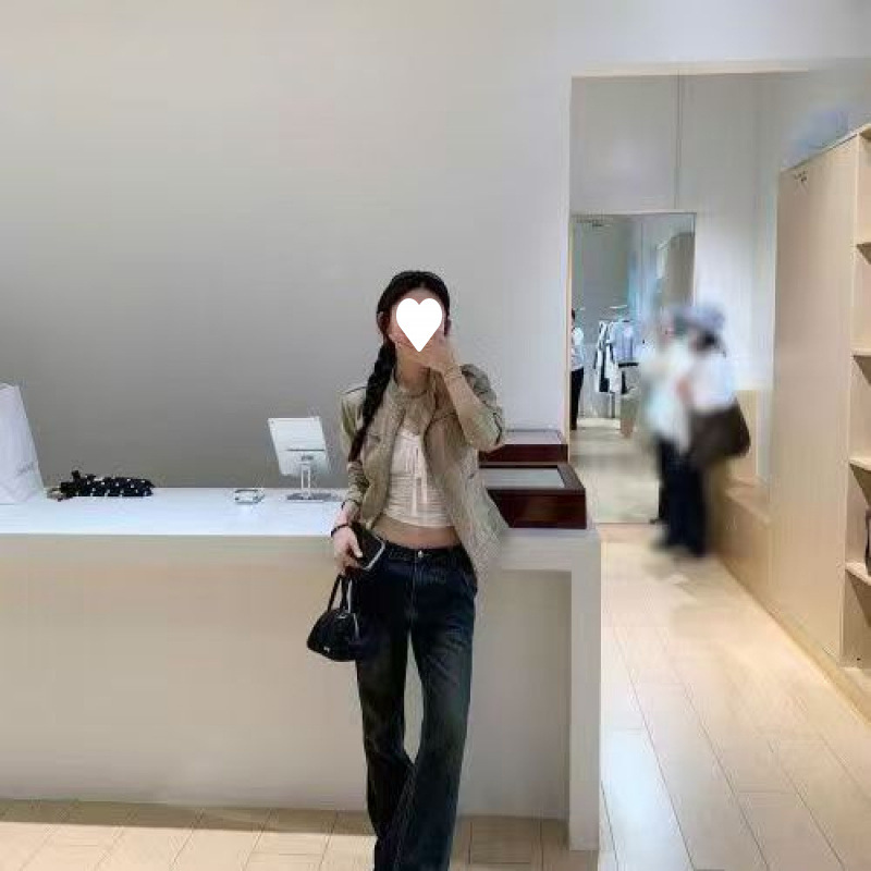 Women's American-style Stand-collar Short Jacket photo 2