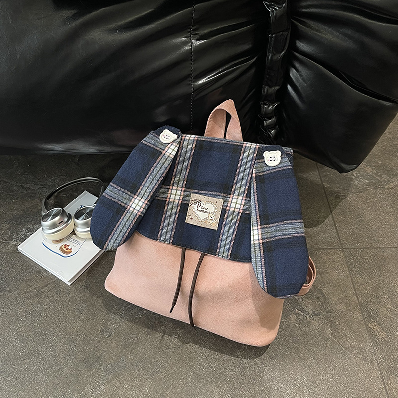 Plaid Shoulder Bag For Women Large Capacity Laid-back Style photo 4