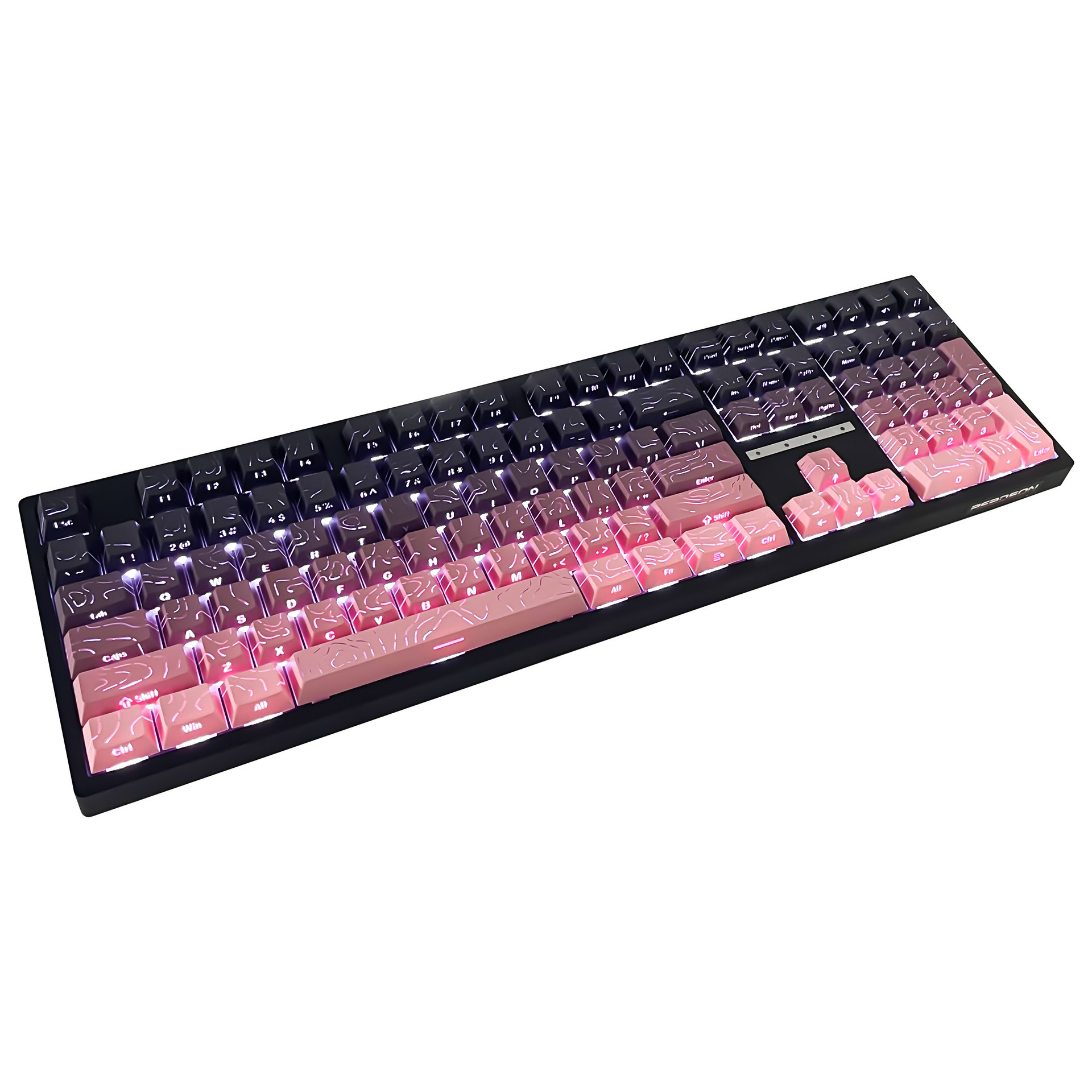 Contour-engraved Character Full Set Of Mechanical Keyboard Keycaps photo 5