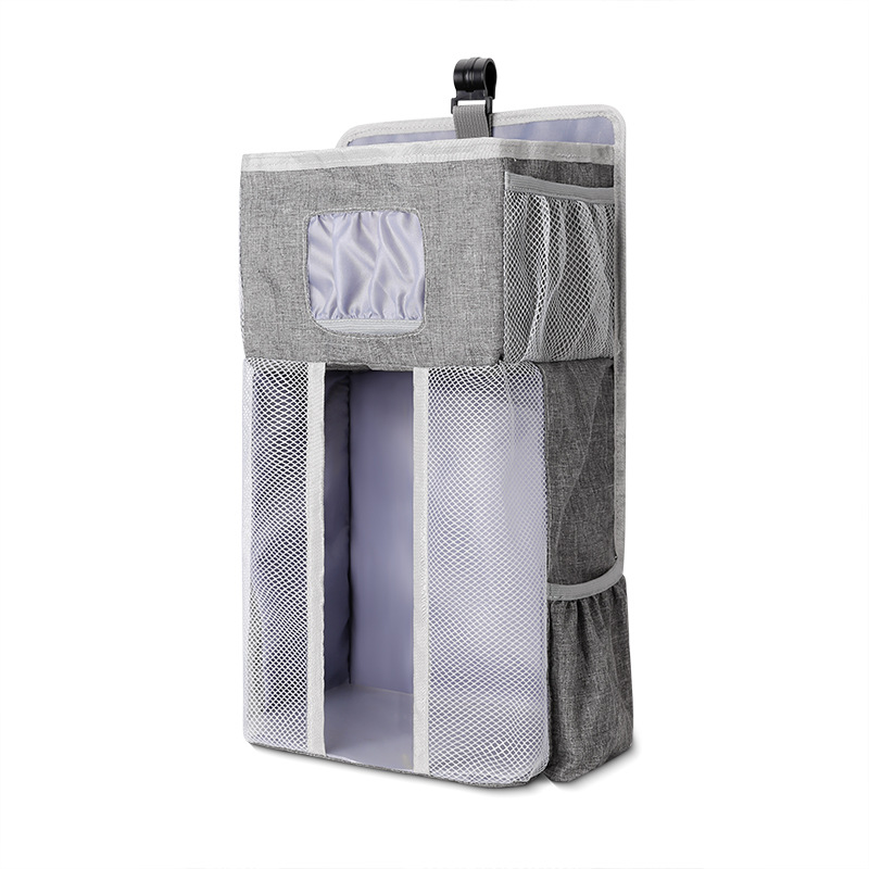 Portable Crib Hanging Bag Multi-functional Crib Storage Organizer photo 3