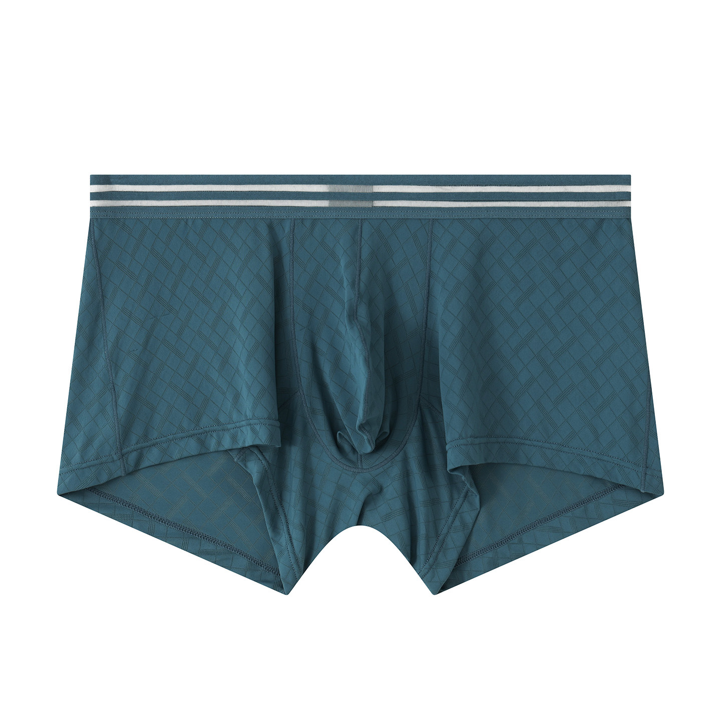 Mens Ice-silk Boxer Briefs Breathable And Cool-feel For Sports photo 8