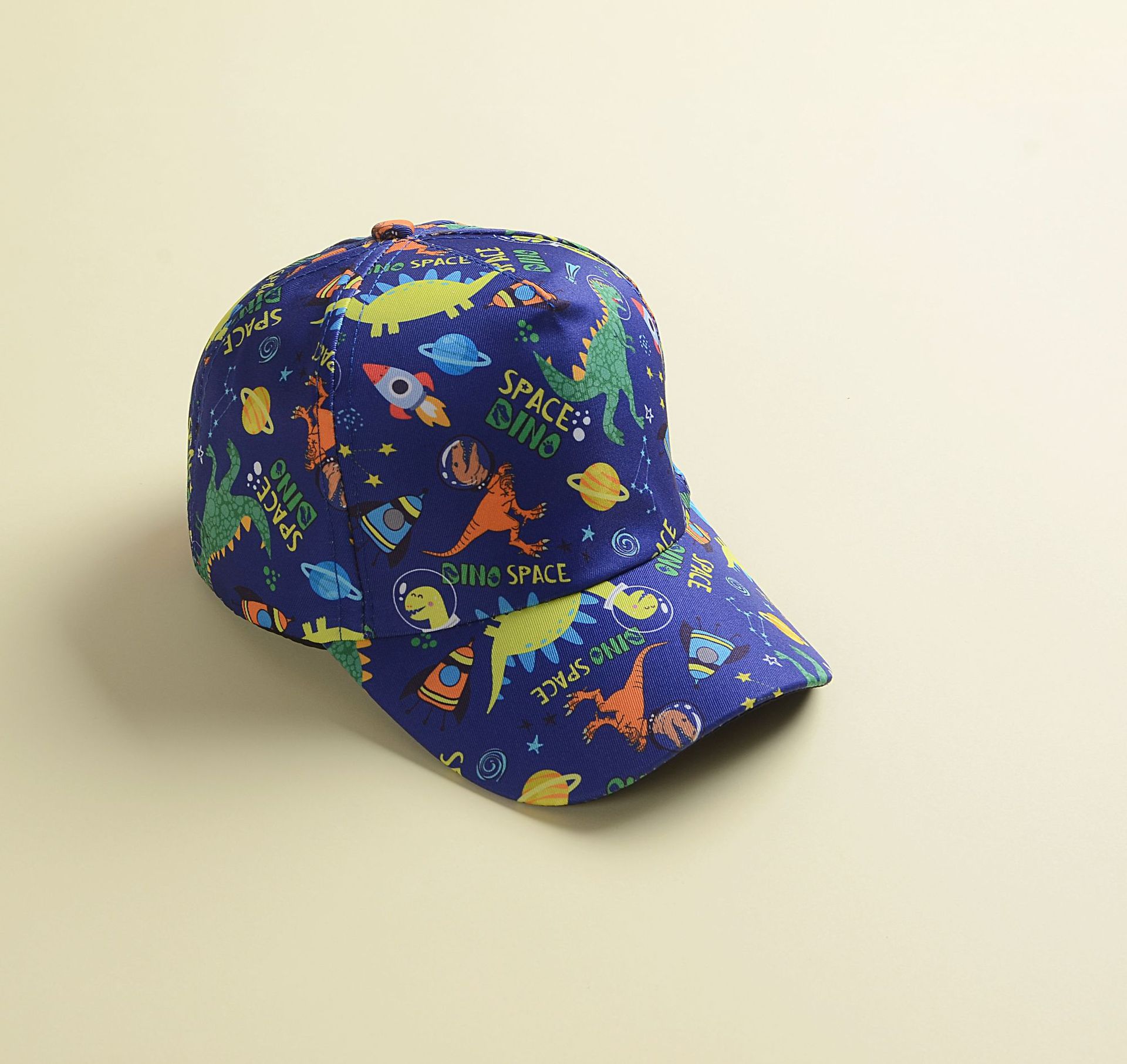 Boys Cartoon-Print Dinosaur Peaked Cap photo 8